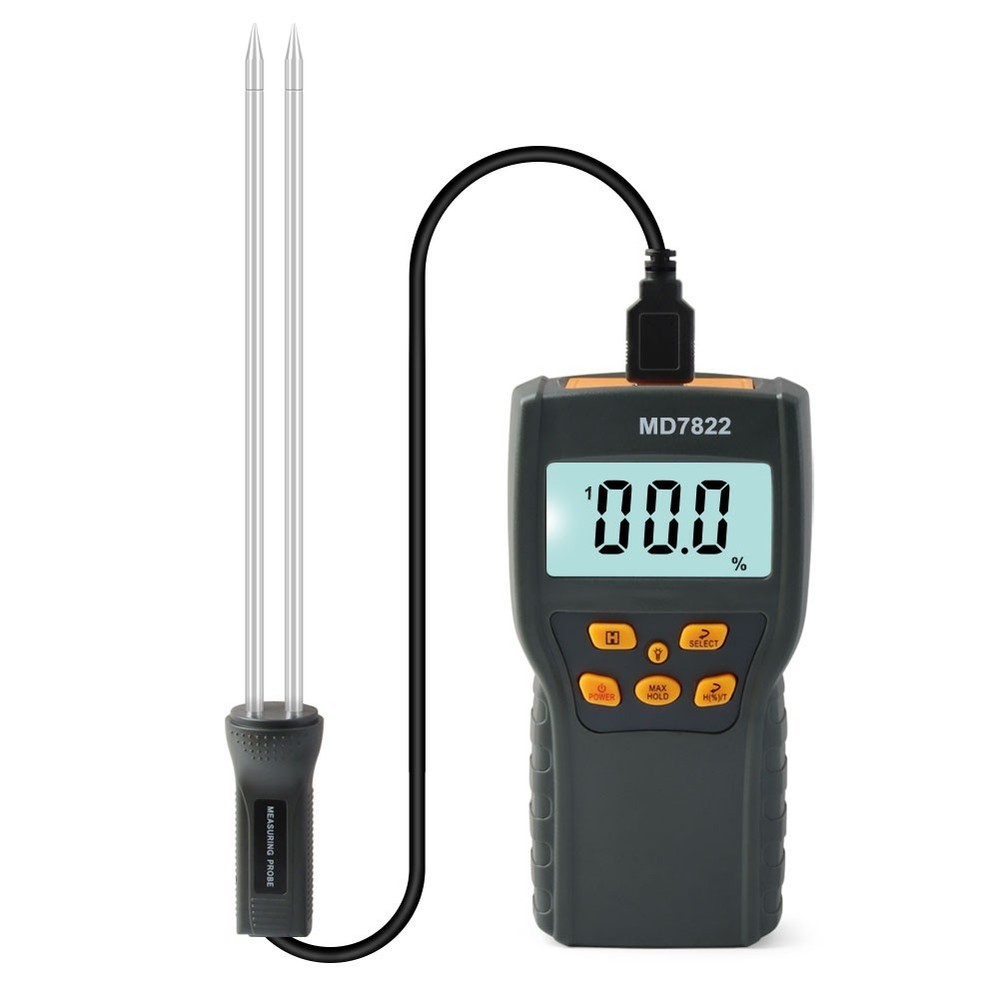 Reliable Digital Grain Moisture Meter with Automatic Temperature Compensation