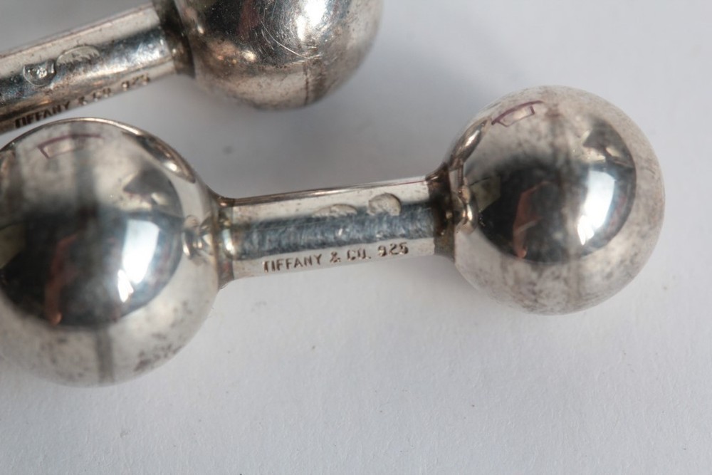 TIFFANY & Co Silver Cufflinks (69380)