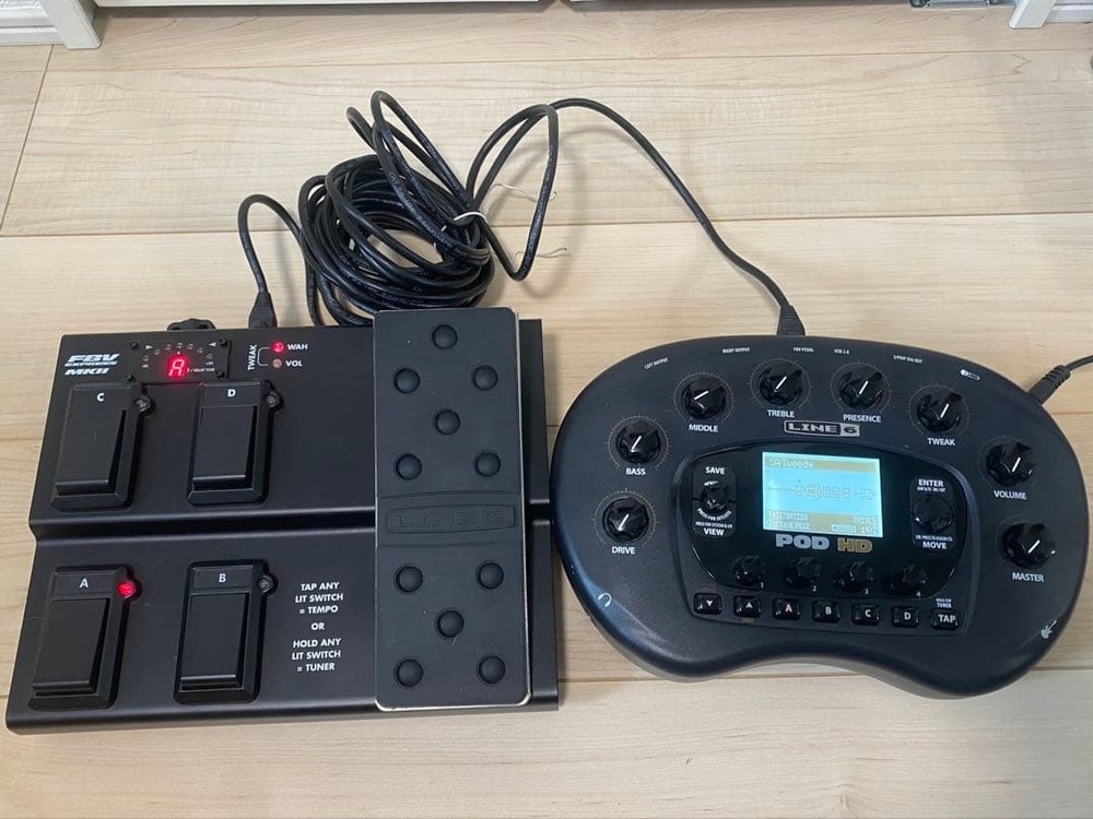 LINE6 POD HD + FBV EXPRESS MKII Set