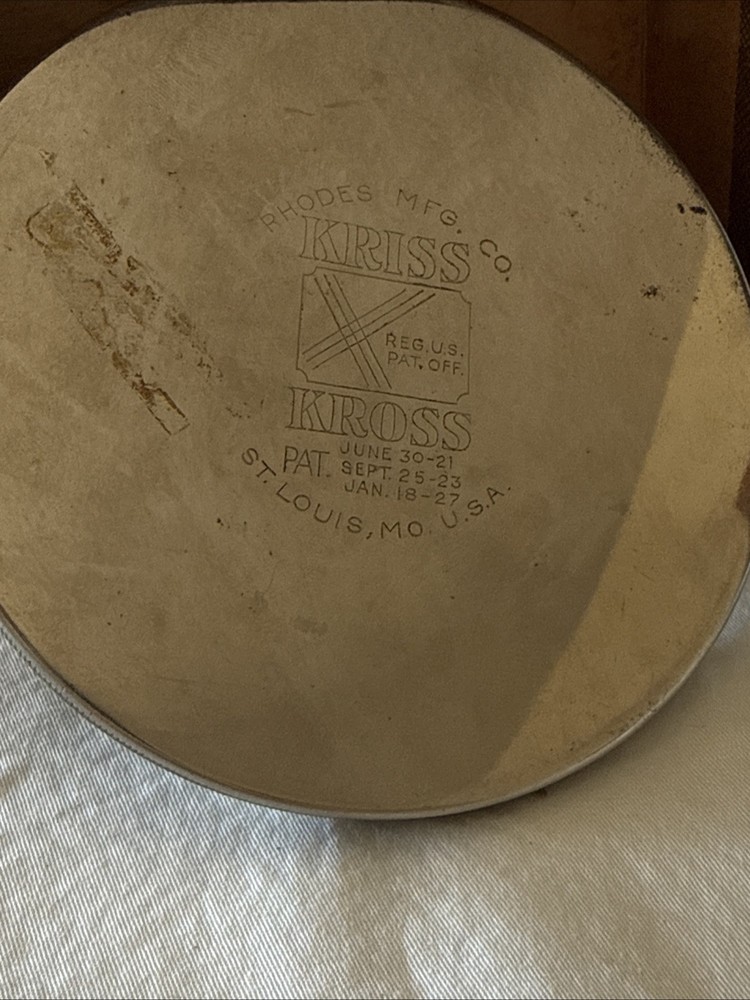 Vintage Kriss Kross Stropper Razor Blade Sharpener with Box