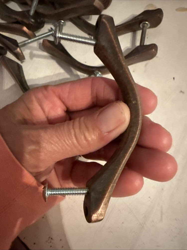 Draw Pulls Brushed Brass Set Of 27