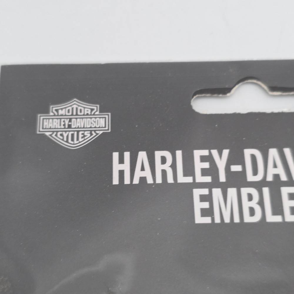Harley Davidson Embroidered Emblem Cloth Patch Shield Wings, Tattoo Scroll Work