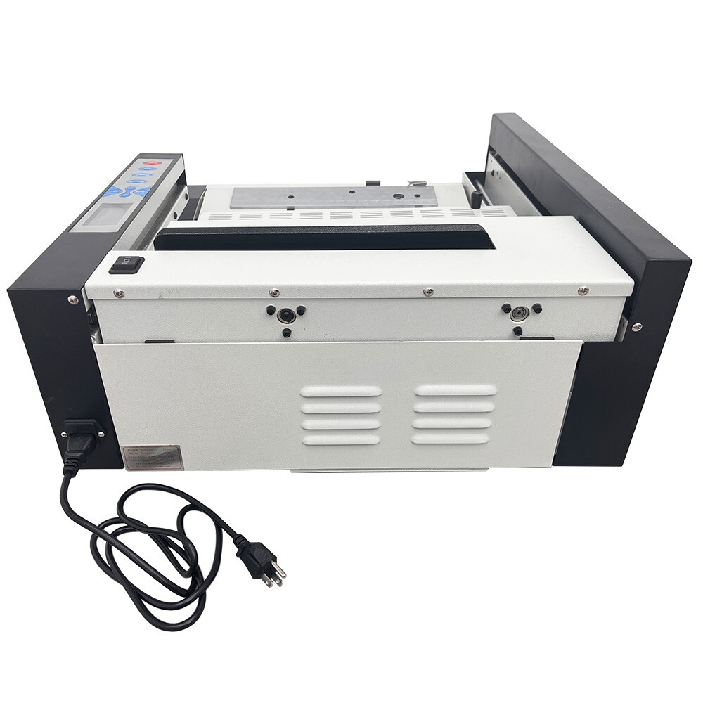 Automatic Paper Binding Machine 13.4" Book Sheet Glue Coating & Binding Machine