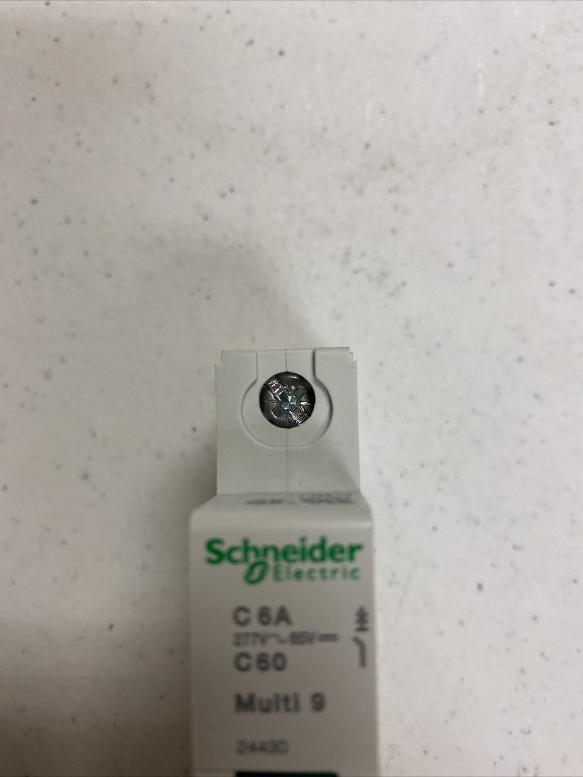 NEW, SCHNEIDER ELECTRIC 24430 C60 MINIATURE SUPPLIMENTARY PROTECTOR, MULTI 9 C60