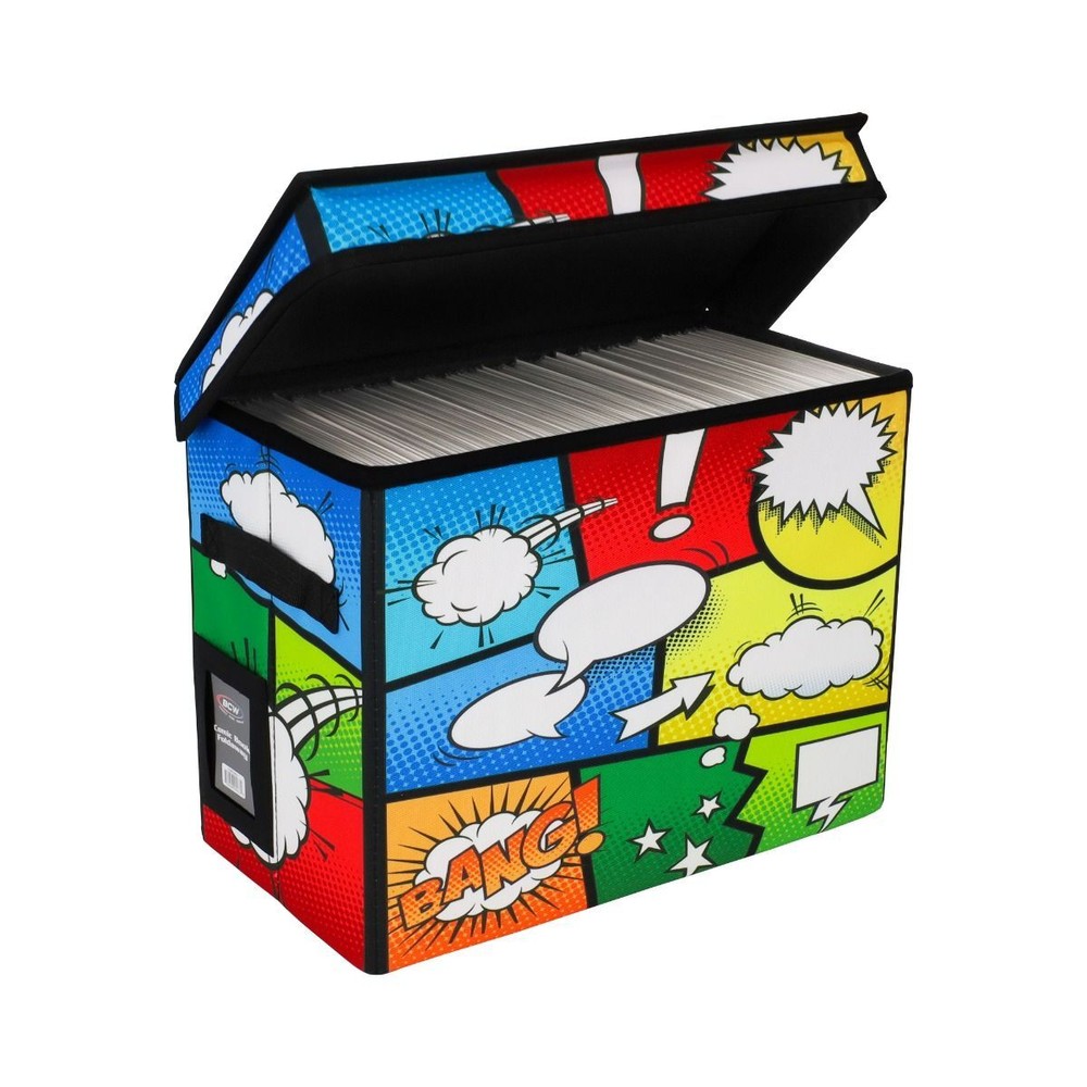 5 BCW POW Art Comic Book Foldaway Totes