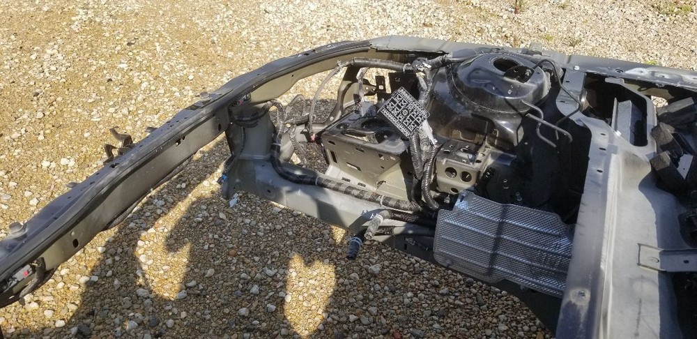 14 CHEVY CAMARO SS FRONT RADIATOR CORE SUPPORT CUT