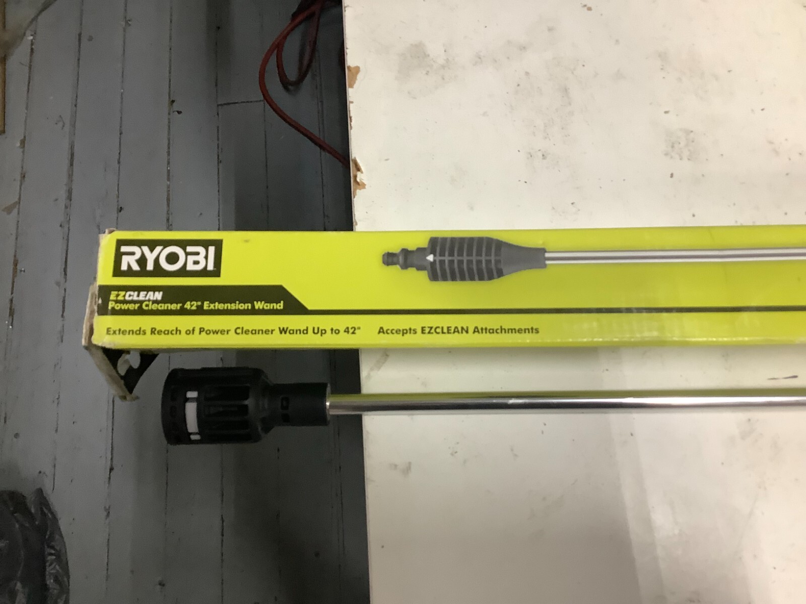 RYOBI RY3112EP EZClean Power Cleaner 42 in. Extension Pole