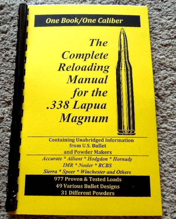 .338 Lapua  Magnum  The Complete Reloading Manual Load Books Latest Version
