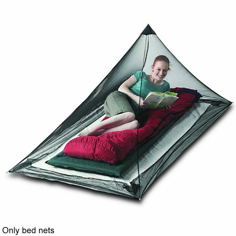 Outdoor Beach Camping Tent Mesh Mosquito Insect Bug Repellent Net Ultralight US