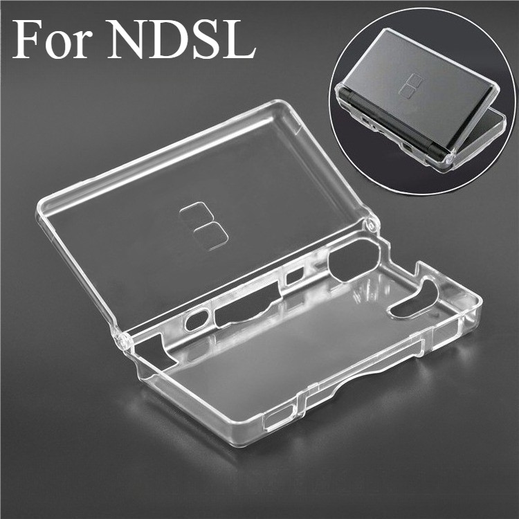 Clear Crystal Hard Shell Case Cover for Nintendo DSL NDS Lite NDSL Console