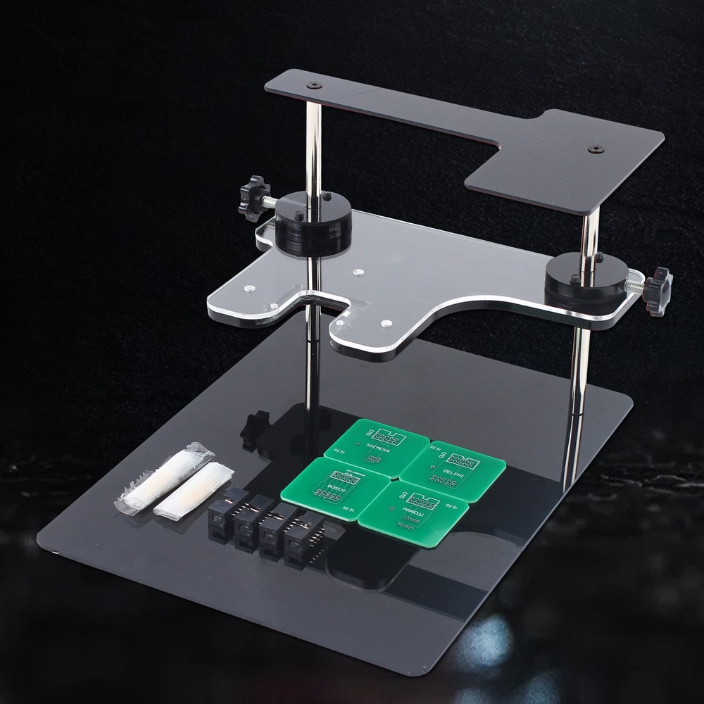 BDM Frame with Adapters Set Fit For Fgtech And Bdm100 Programmer Tool NEW