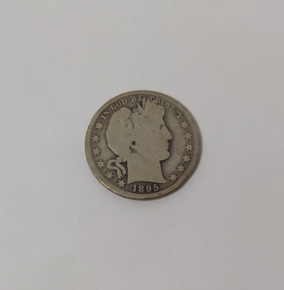 1895-O BARBER HALF DOLLAR