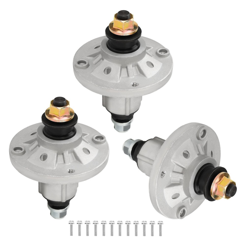 3 x Spindle Assemblies for John Deere D170 E140 E150 E160 E170 AUC15811 48" 54"