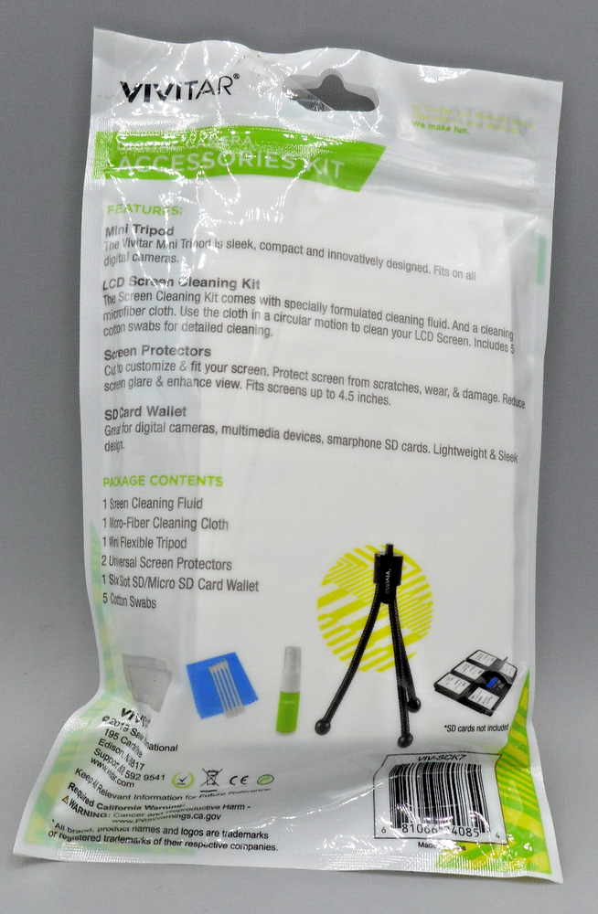 Vivitar Digital Camera Accessories Cleaning Kit
