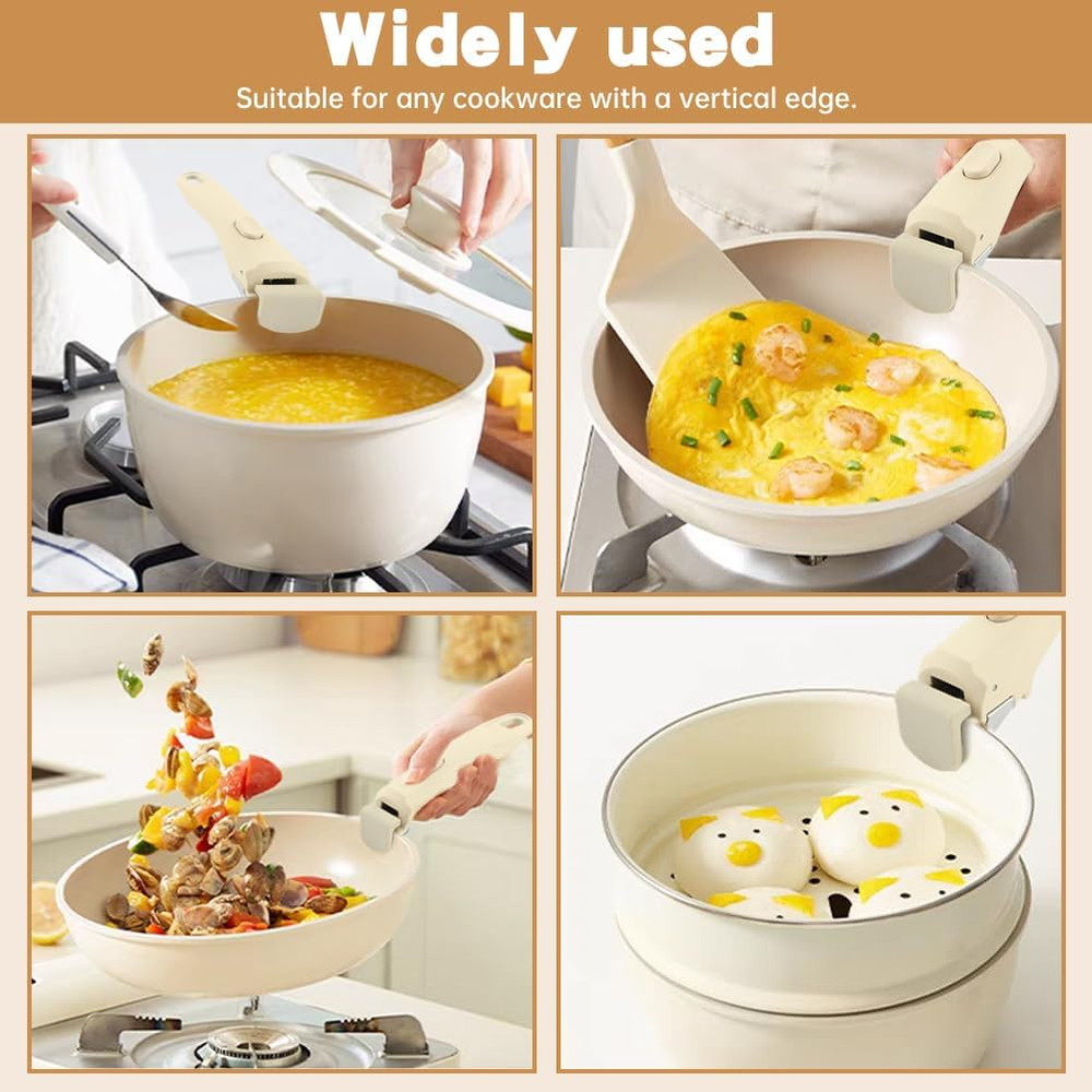 Removable Handle, Universal Pot Handle, Detachable Removable Pan Handle Replacem