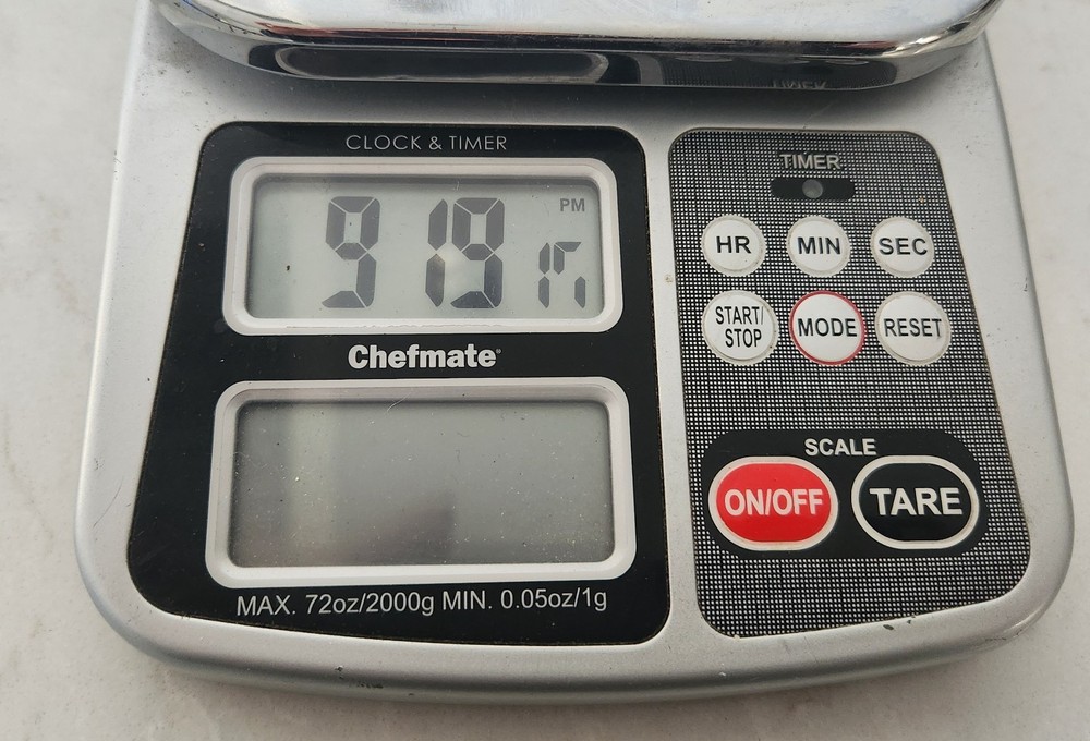 Chefmate 3 In 1 Digital Precision Scale With Timer And Clock