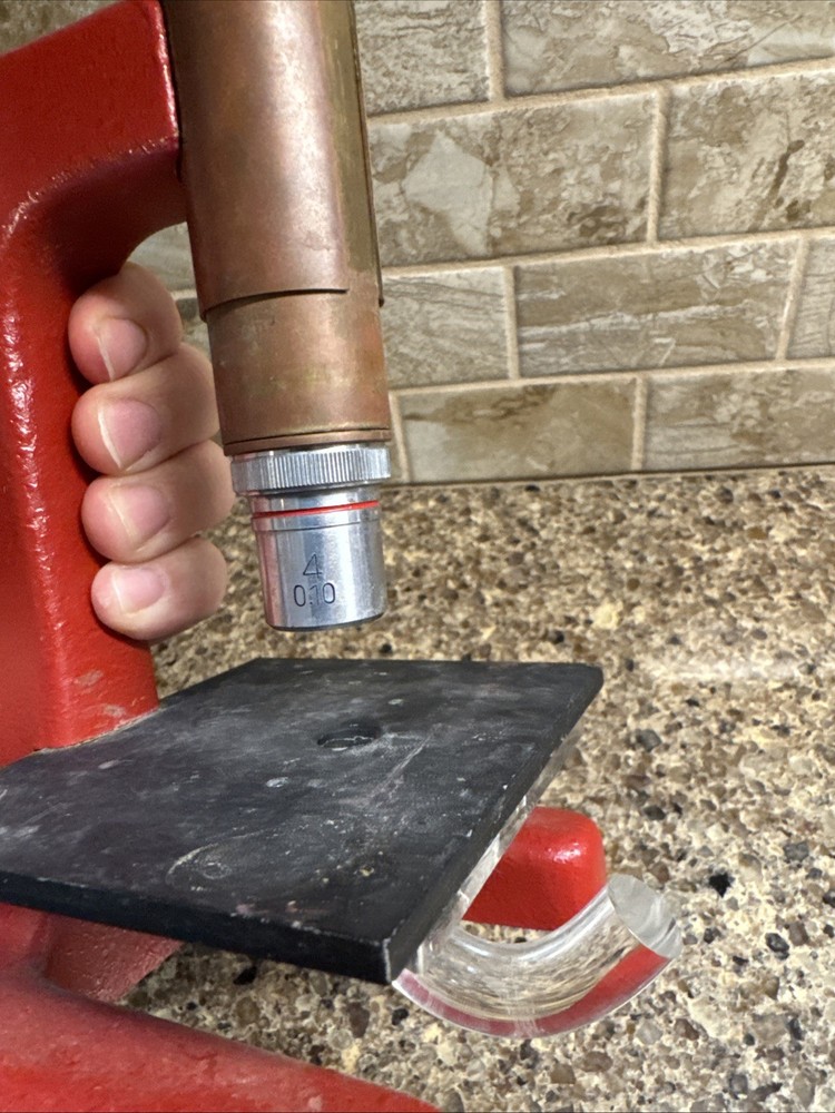 Brock Magiscope Student Microscope 5X Lens Optical Lumarod # 4