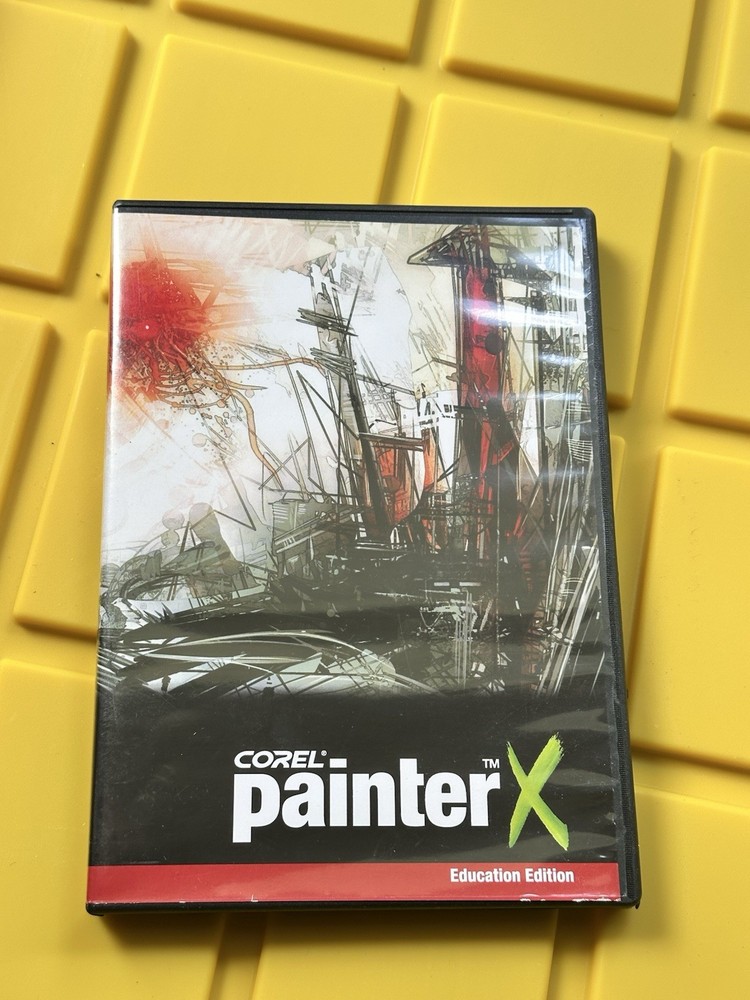 Corel Painter X Education Edition PC Mac Complete w/ Disc & Serial