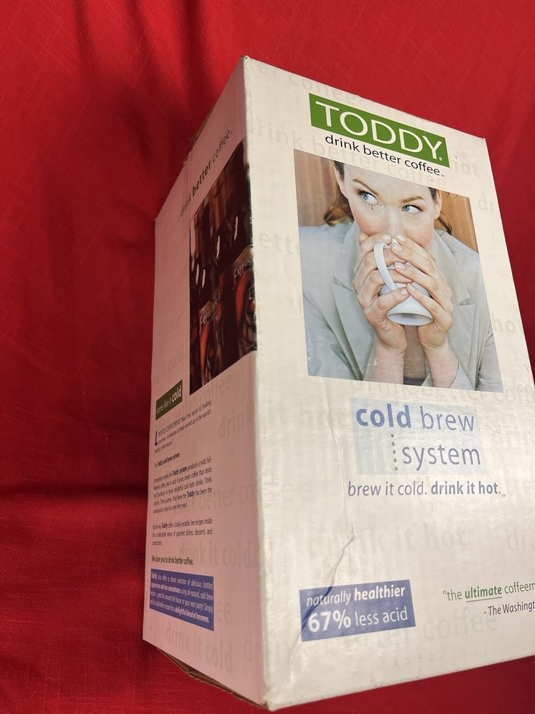TODDY Cold Brew Coffee/Tea Brewing System Made in USA
