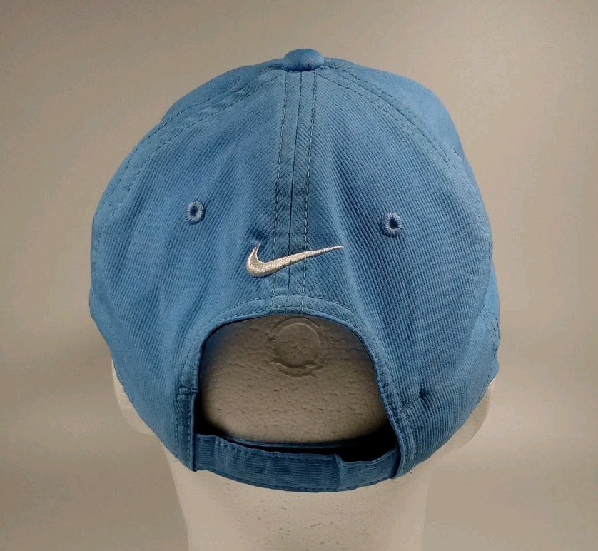 NIKE GOLF Pinnacle Hat Light Blue Baseball Cap Adjustable OSFM Lightweight
