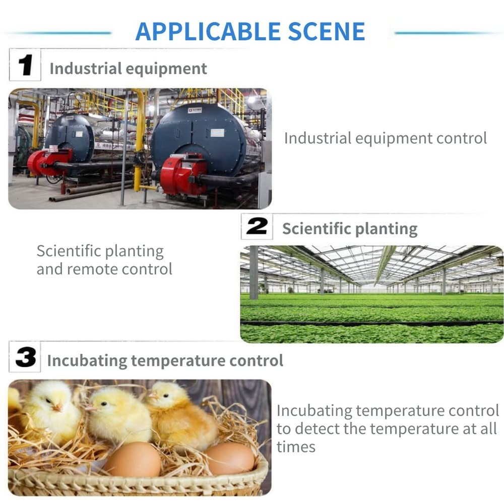 Thincol Digital Temperature Controller,Centigrade Thermostat Controlled Outle...