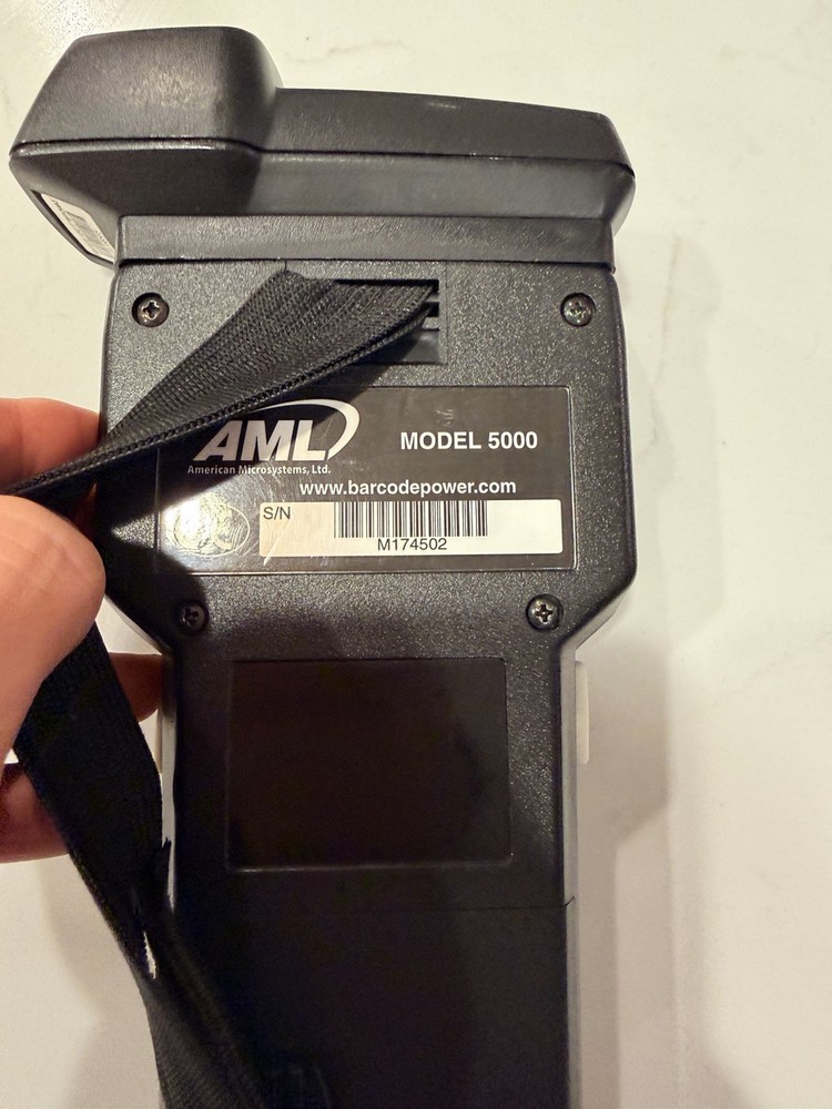 AML M5000 / M5000 american microsystems inventory barcode scanner Tested