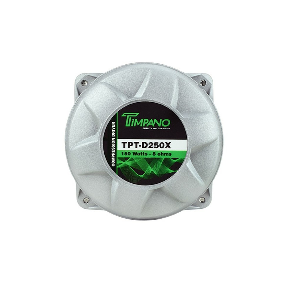 2x Timpano TPT-D250X 1"Exit Phenolic Compression Driver 300Watt Pro Audio - Pair