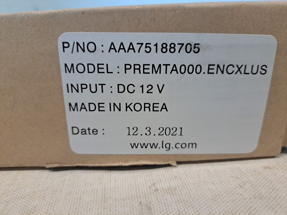 LG PREMTA000 Premium Wired Remote Controller NEW, open box