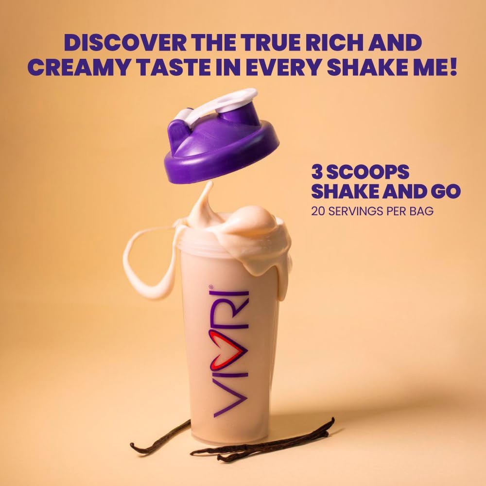 VIVRI ShakeMe TRUE ZERO Chocolate | Complete Meal Replacement | 20 Servings |...