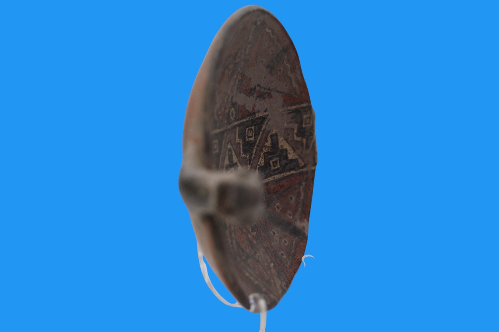 Museum Replica of a Pre Columbian Inca Artifact Small Plate From Peru 030