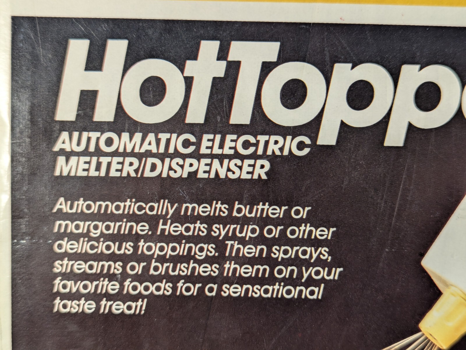 Vintage Presto Hot Topper Automatic Electric Melter Dispenser #03000 NOS