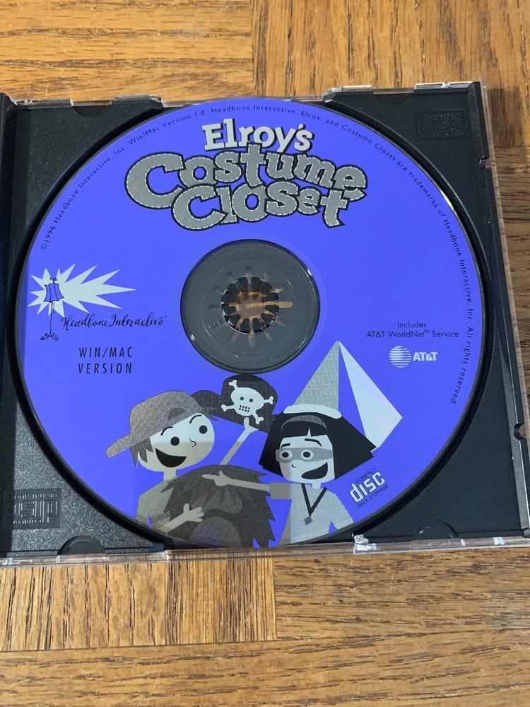 Elroy’s Costume Closet Computer Software