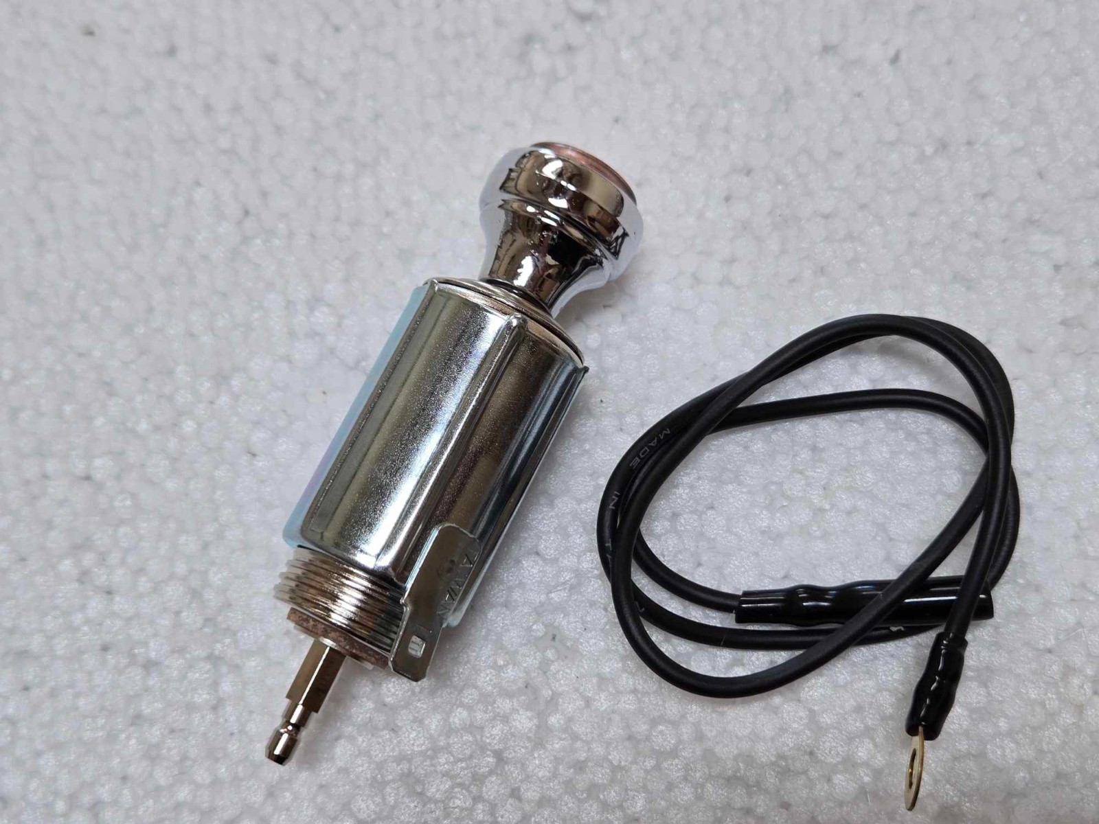 1941 Chevy Special Deluxe Cigarette Lighter Socket Plug w Copper Knob Color