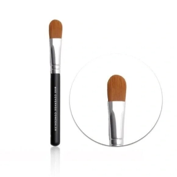 BareMinerals iD|Bare Escentuals Max Coverage Concealer Brush Full Size New