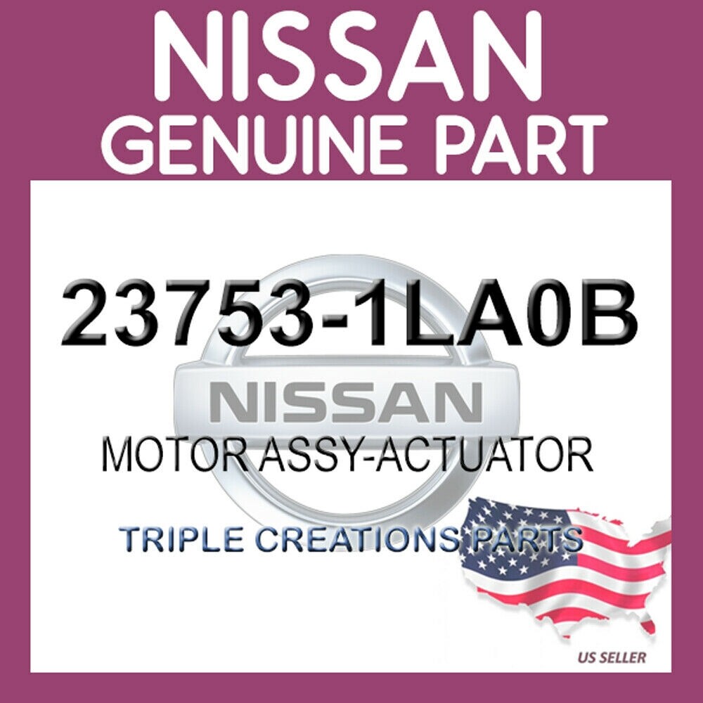 Genuine Nissan OEM 23753-1LA0B MOTOR ASSY-ACTUATOR 237531LA0B