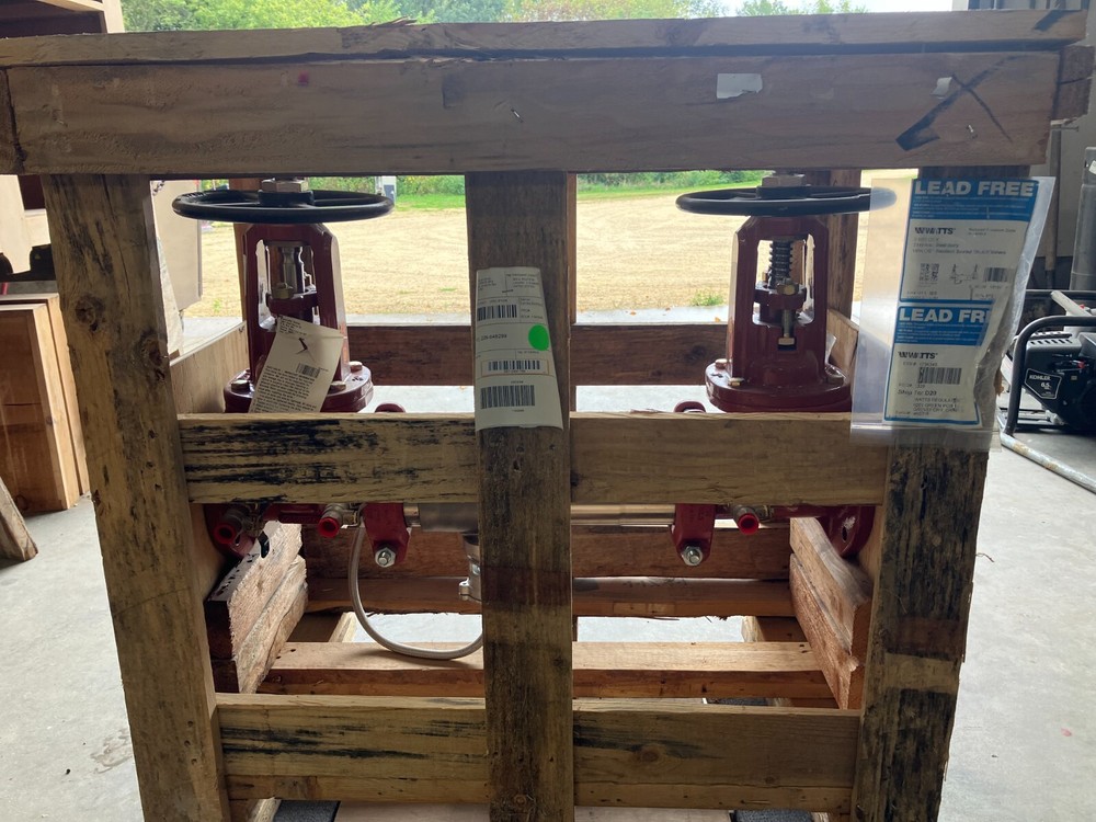 Watts Reduced Pressure Zone Backflow Preventer Model 9570-OSY-3"