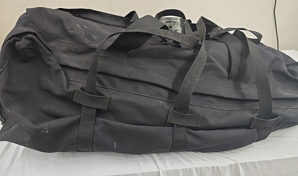 Salty GCS 3-Wheels Rolling Deployment Bag 32" Black #2