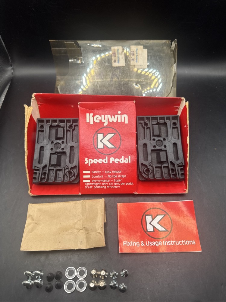 Keywin Speed Clipless Pedal Set