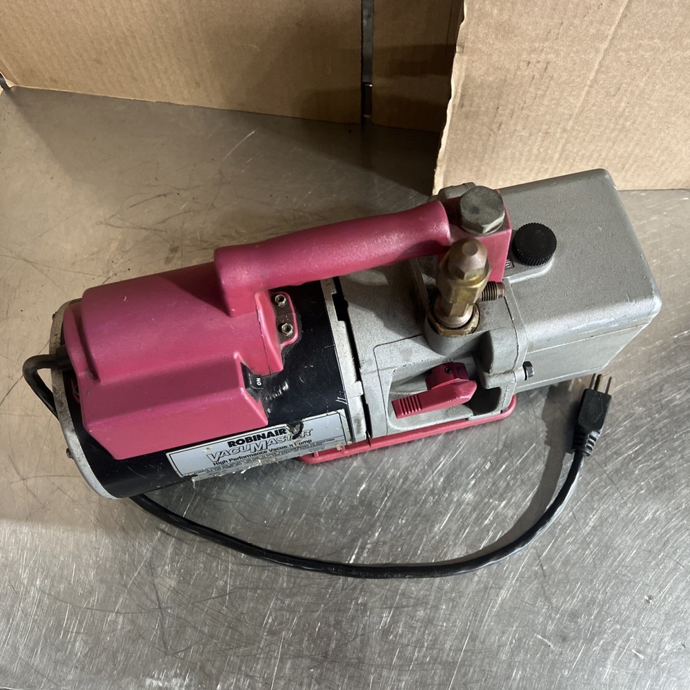 Cooltech High Performance Robinair Vacuum Pump 15600 Used Surplus