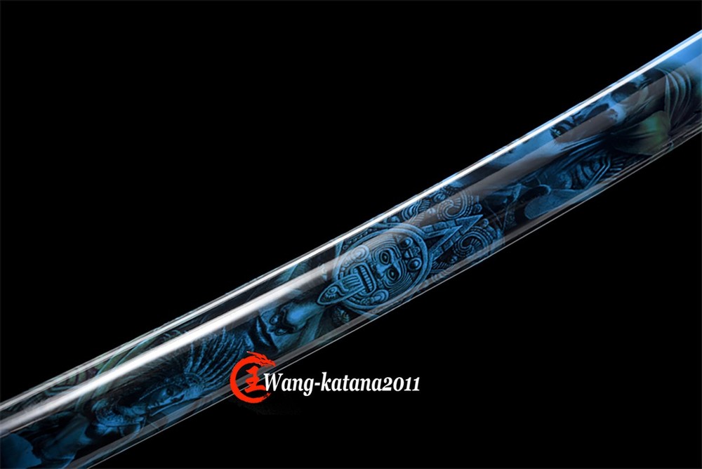 Functional Sharp Japanese Samurai Katana Sword Battle Ready 9260 Spring Steel