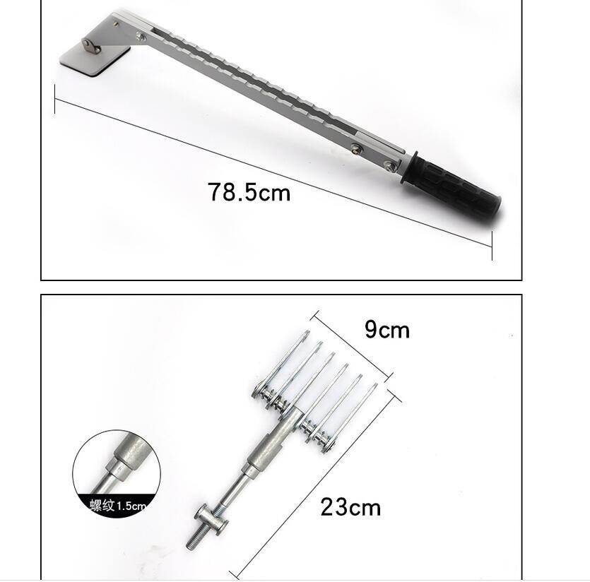 Car Dent Bar Puller Pull Lever Pulling Kit Removal Hammer Repair Auto Body Tool