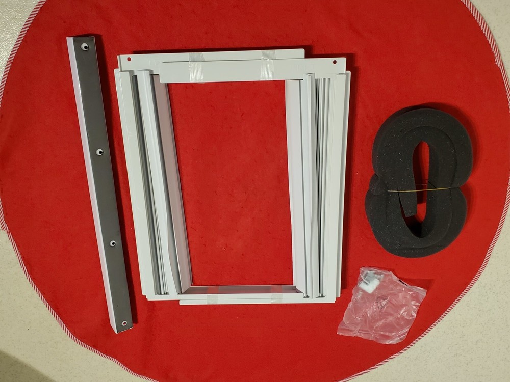 NEW Window Air Conditioner Side Panels with Frame Window - Save$