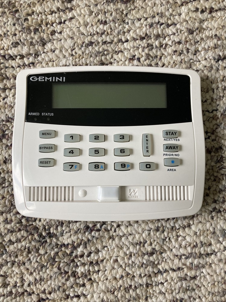 Napco Gemini keypad (GEM-K 1VPS) used
