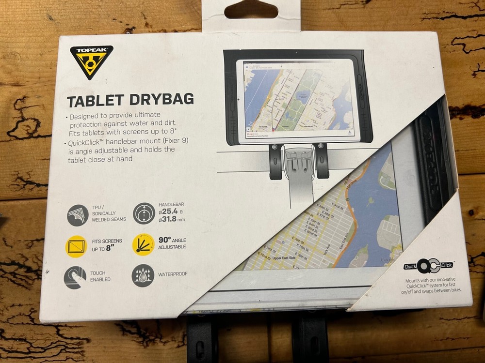 Topeak Tablet Drybag and Mount