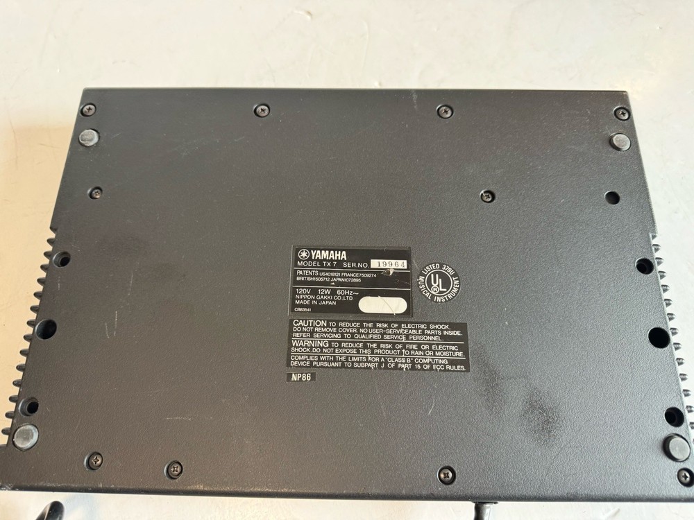 Yamaha FM Expander TX7 Tone Generator EUC