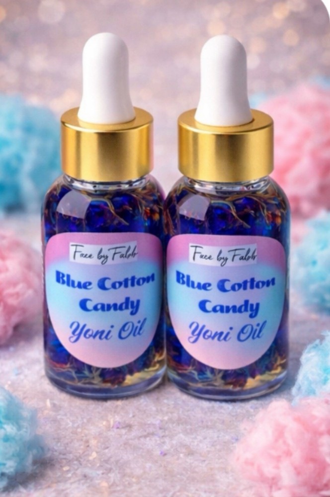 Fabb Blue Cotton Candy Yoni Oil