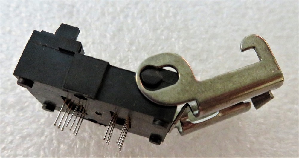 2-2608 TEXTOOL ZIF IC SOCKET FLAT-PACK NOS 14-PIN 2-PC LOT