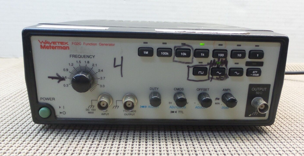 Wavetek Meterman FG2C Function Generator | Untested