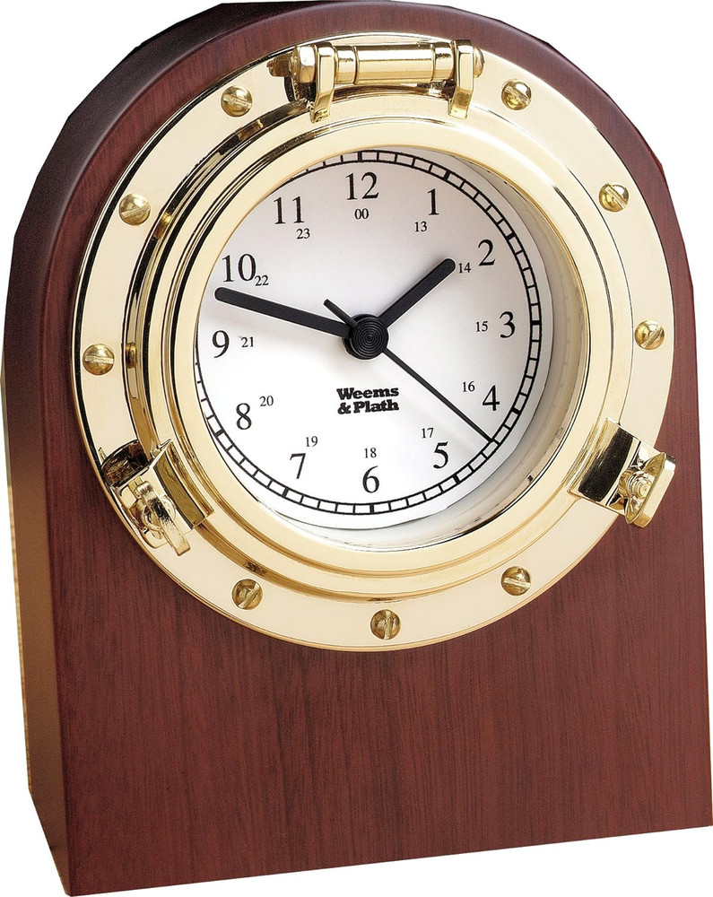 Porthole Collection Desk Clock