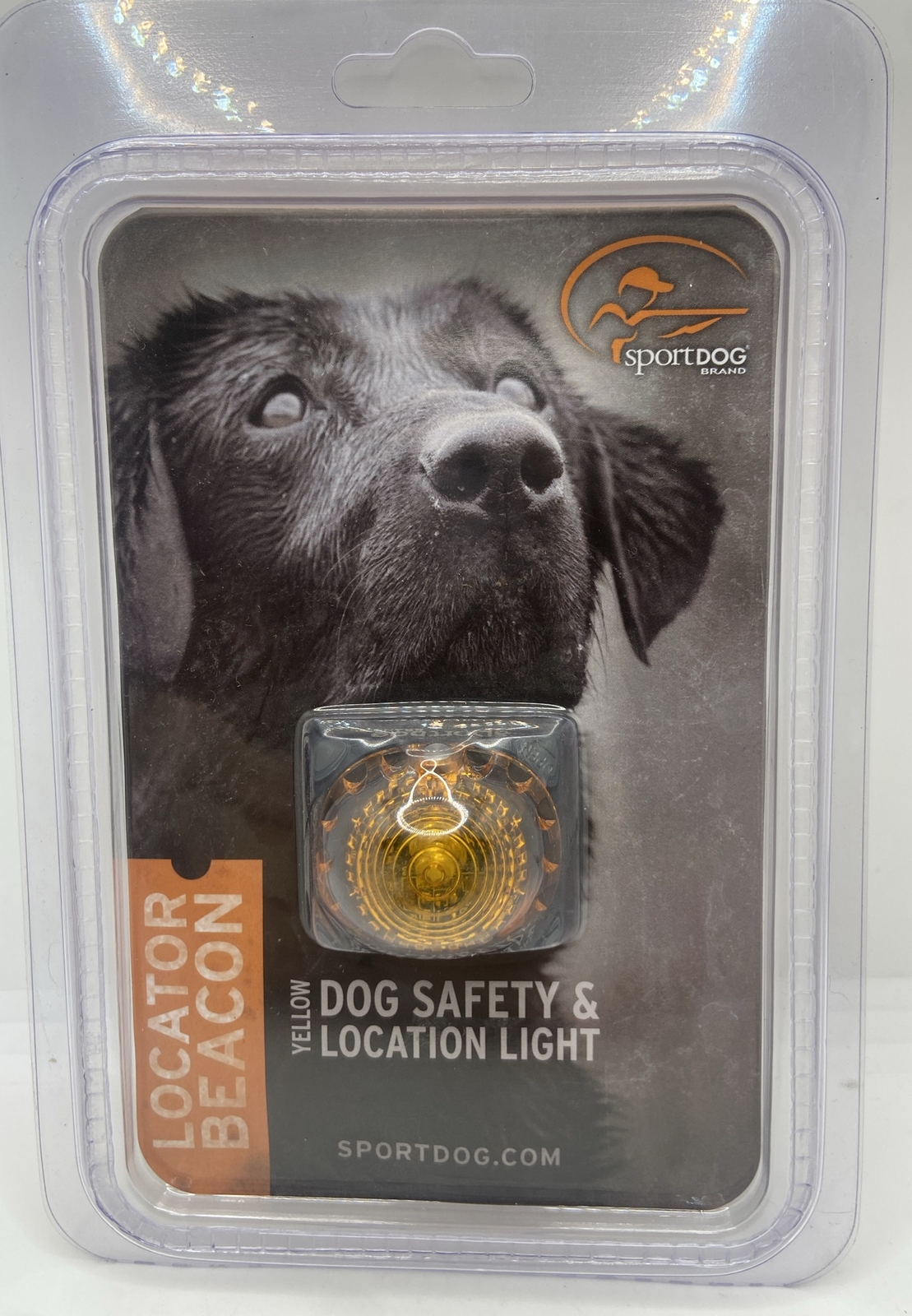 SportDOG Locator Safety Beacon Dog Collar Yellow Light Walking Hunting